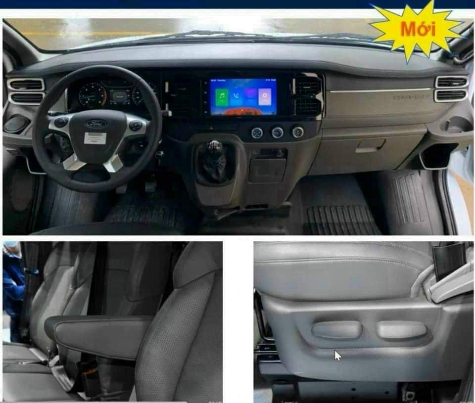 màn hình ford transit mới